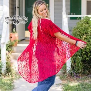 Albuquerque Kimono - Red